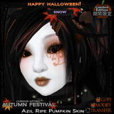 =^.^= Curious Kitties - [Limited Edition] Azil Snow Skin - Ripe Pumpkin