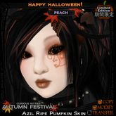 =^.^= Curious Kitties - [Limited Edition] Azil Peach Skin - Ripe Pumpkin