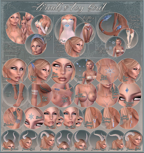 :[P]:- Ariah's Soul:// Short Earrings