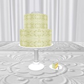 Yellow Party Cake