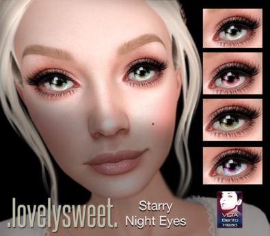 Second Life Marketplace - .lovelysweet. Starry Night eyes -VISTA bag