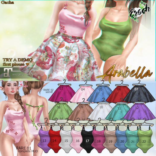 20. ERSCH - Arabella Gacha M-LARA Body Blue