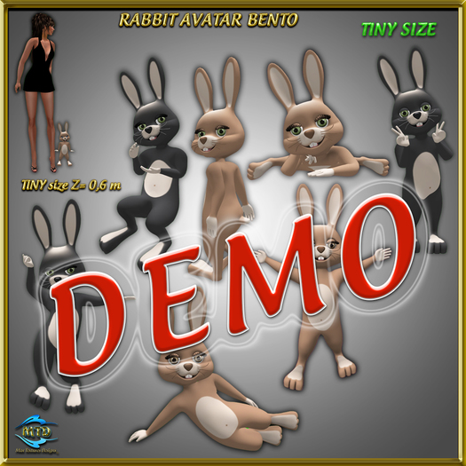 DEMO - RABBIT TINY - AVATAR BENTO