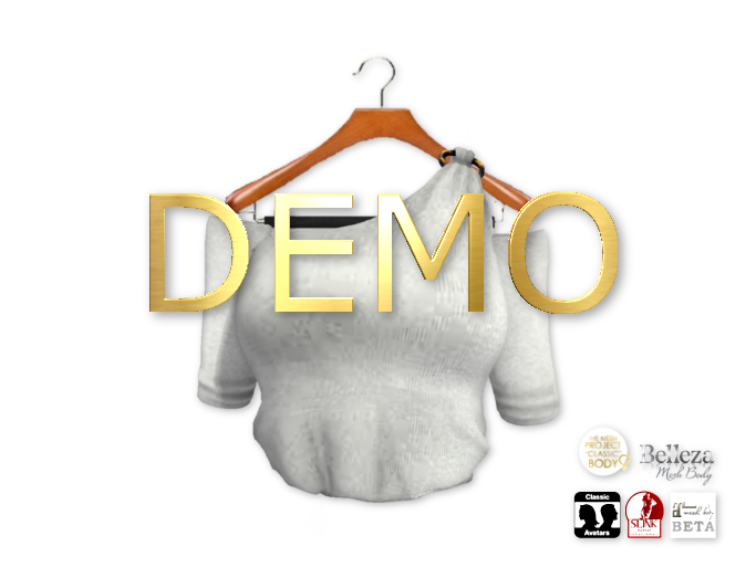 {amiable}Mesh Ring One Shoulder Knit Top(DEMO)