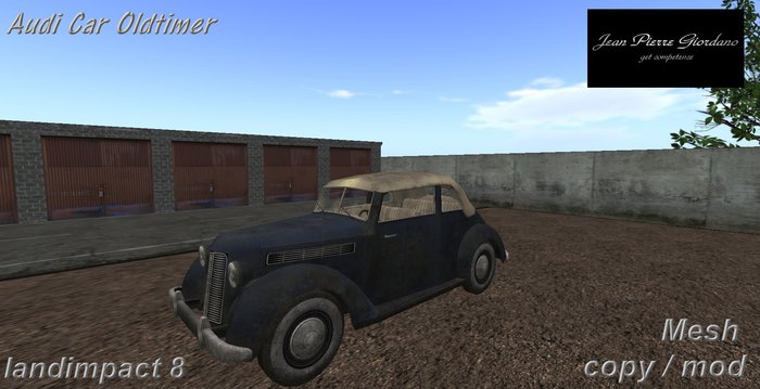 Audi Car Oldtimer mesh 