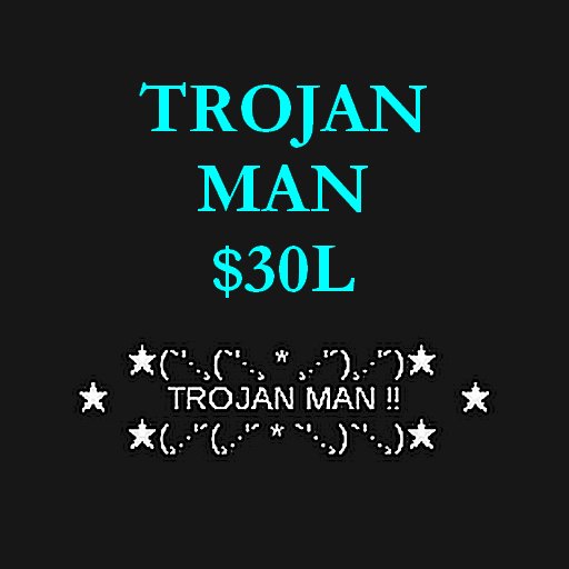 Trojan Man Gesture Boxed