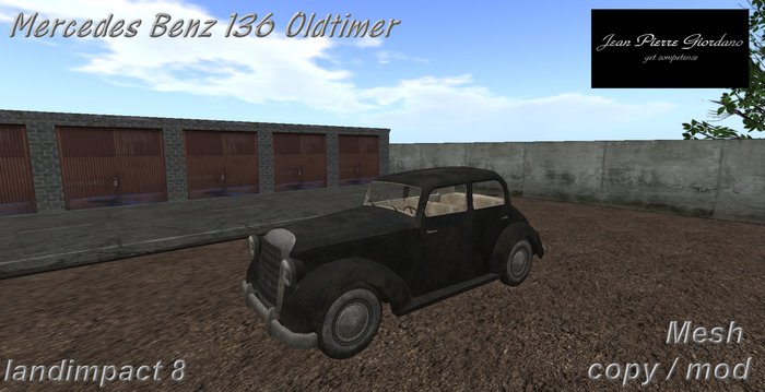 Mercedes Benz 136 Oldtimer mesh 