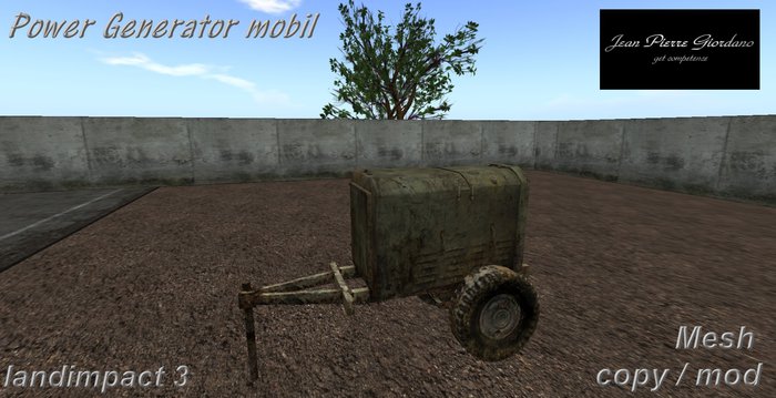 Power Generator mobile mesh