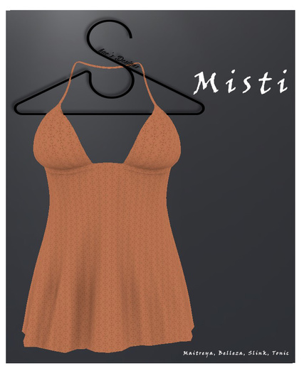 Misti Mini Dress V2 Orange