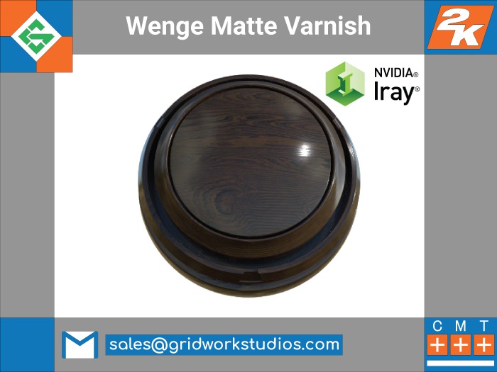 [ G.W.S. ] Wood: Wenge Matte Varnish