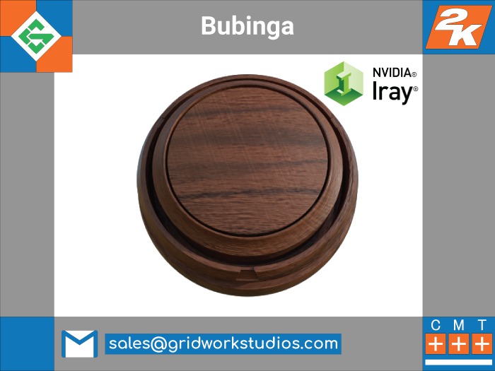 [ G.W.S. ] Wood: Bubinga