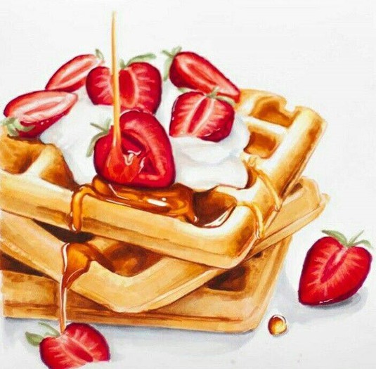 Waffles Poster