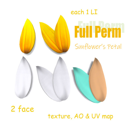 [ Full Perm ] Sunflower Petal