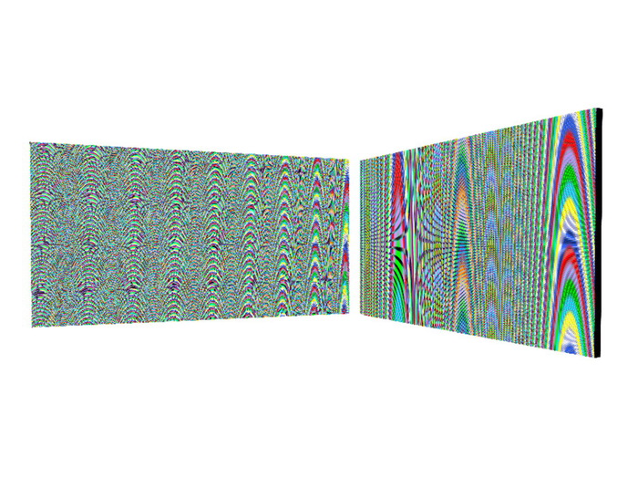 [Px] Hypnotic Pattern Wall Set