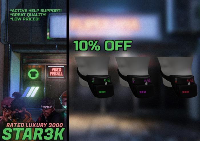 Alien Zone Fanny Pack Bundle By Star3K