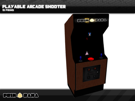 Play Script Arcade Second Life Marketplace - New Scripted Playable Arcade Game
