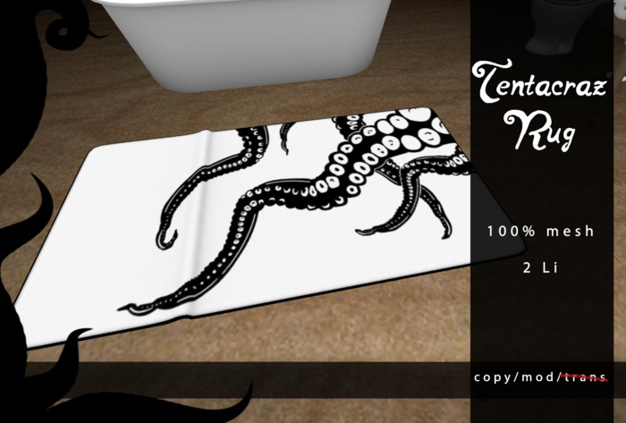 [TE] Tentacraz Bathroom - Rug