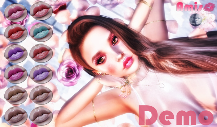 [Amis] Natural Collection  - Genus Lipstick 12 Colors - Demo