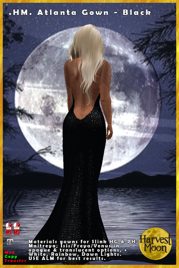 .HM. Atlanta Gown - Black [Add and Click]