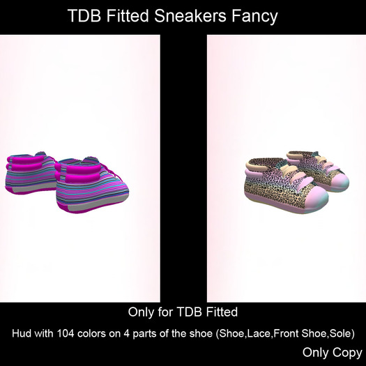 TDB Fitted Sneakers Fancy