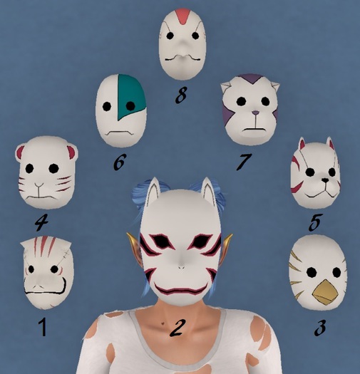 !RSD! Anbu Masks - Fatpack