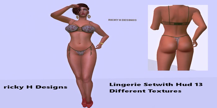 Lingerie Set B + P  2 Huds