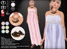 .:S&B:. Breeze Maxi Dress Jizzy Soft *6 Colours* FULLOUTFIT