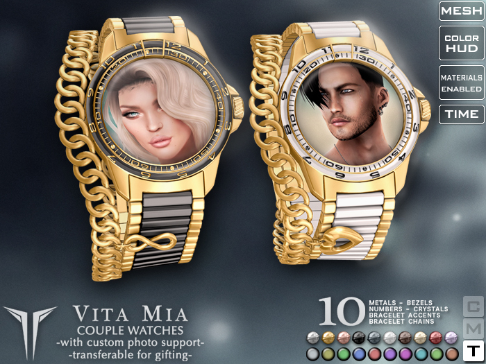 **RE** Vita Mia Couple Watches BOX
