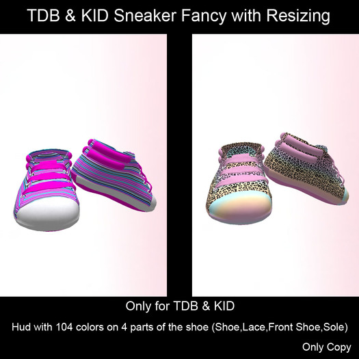 TDB & KID Sneaker Fancy with Resizing DEMO