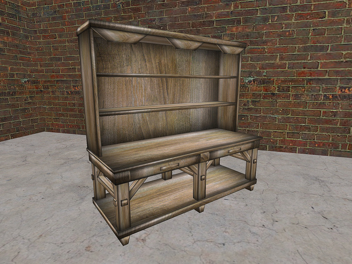 [SCULPTY]Medieval Rustic Shelf #1_2019 COPY/MOD
