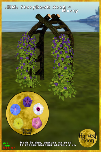 .HM. Storybook Arch - Mossy [Add and Click]