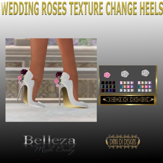 WEDDING ROSE TEXTURE CHANGE  BELLEZA