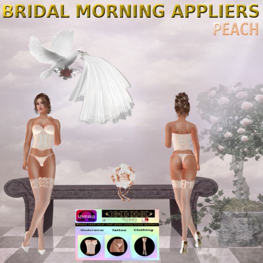 BRIDAL MORNING APPLIERS PEACH