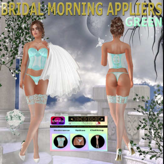 BRIDAL MORNING APPLIERS GREEN