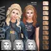Wasabi // Melon Mesh Hair - Blonds