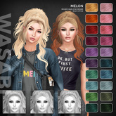 Wasabi // Melon Mesh Hair - Fireworks