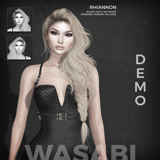 Wasabi // Rhiannon Mesh Hair - Demo