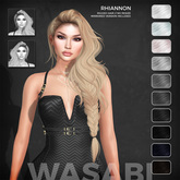 Wasabi // Rhiannon Mesh Hair - B&W