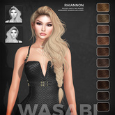 Wasabi // Rhiannon Mesh Hair - Browns