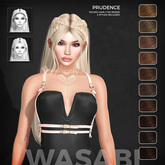 Wasabi // Prudence Mesh Hair - Browns