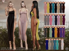 //Ascend// Cara High Slit Dress - FAT PACK