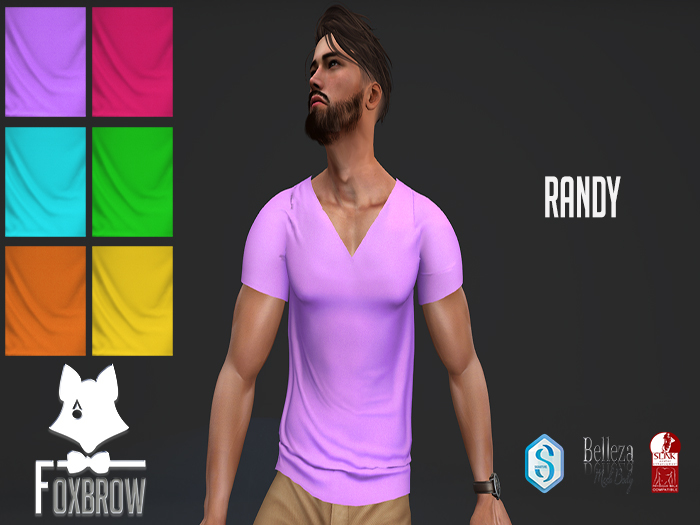 Foxbrow : Randy - Neon Fatpack (DD/BB graphic pack)