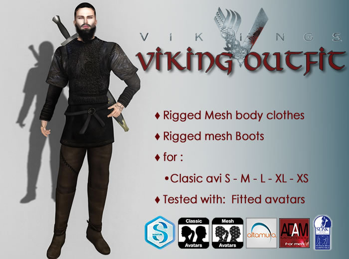 SYE - VIKING OUTFIT - ADD FOR UNPACK