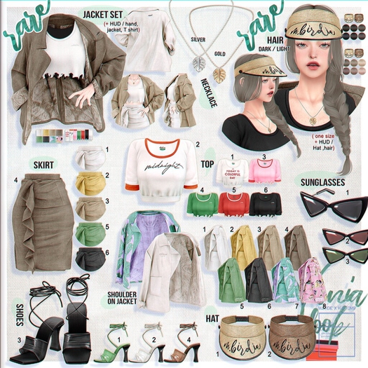`M.BIRDIE / Vonia look. Sunglasses2