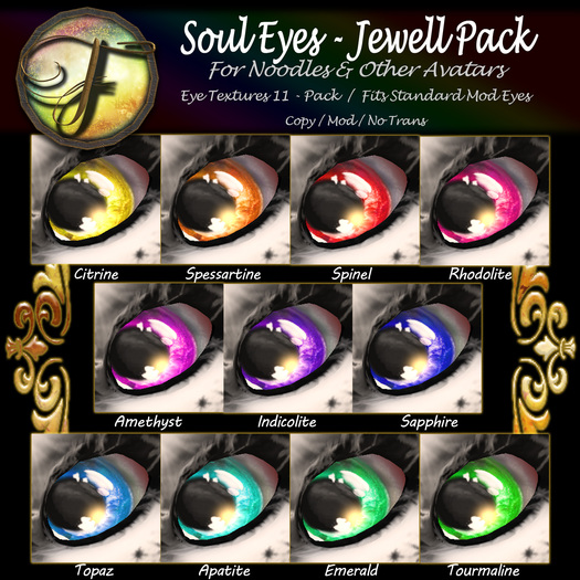 Folly - Eye Textures - Soul - Jewel 11 Pack