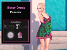 Betsy Dress Peacock