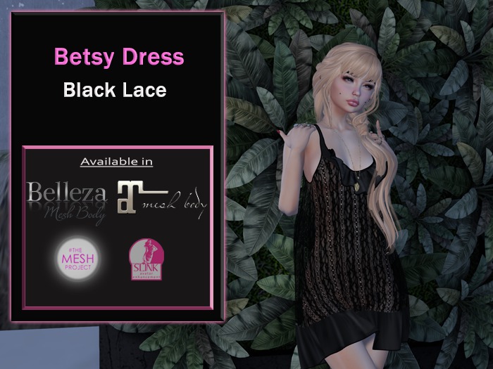 Betsy Dress Black Lace