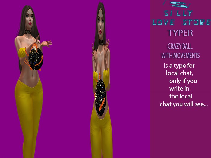 SILLY LOVE STORE CRAZY BALL TYPER