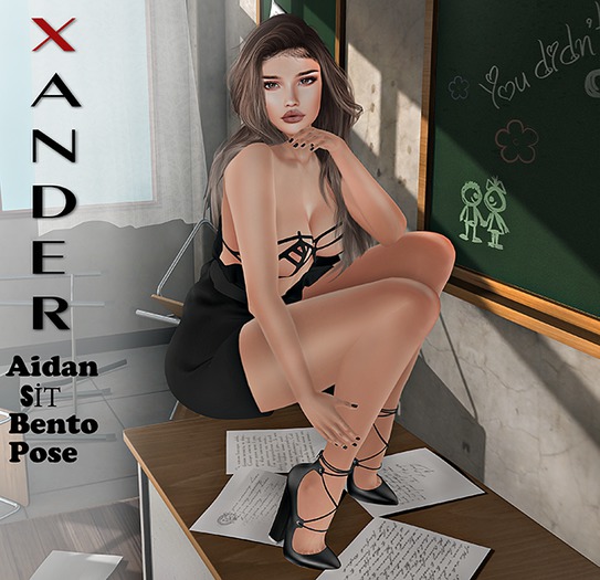 !PROMO! Xander - Aidan Sit Bento Pose #9