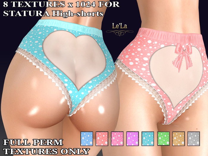STATURA High-shorts Lace Pack 2